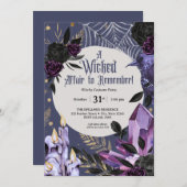 ニッドガーデンハローウィンパーティ 招待状 (正面/裏面)