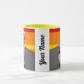 ニッパー、RCA犬の火山マグカップ マグカップ (中央)