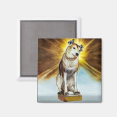 ニッパーRCA犬ゴールデンボーイ マグネット (正面/裏面)