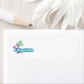 ニップクラブ差出人住所ラベル ラベル (インサイチュ)