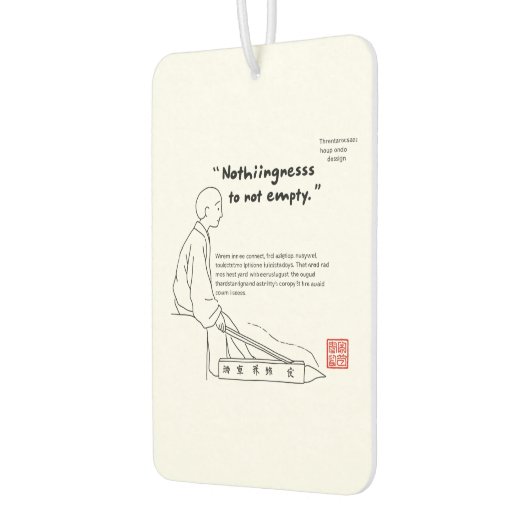 ニッポン感性 01 カーエアーフレッシュナー (左)