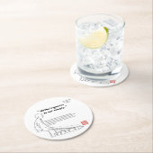 ニッポン感性 01 ラウンドペーパーコースター (インサイチュ)