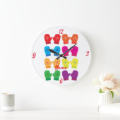 ニッ数々のトミトンズサンダー_コーブ ラージ壁時計 (ホーム)