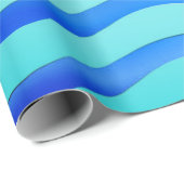 ニトロキシタンクとイルカを備えたスキューバダイバー ラッピングペーパー (ロールコーナー)