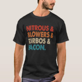 ニトロスブロワーズターボベーコン Tシャツ (正面)