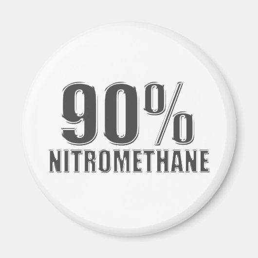 ニトロメタンドラッグ競走用燃料 マグネット (正面)