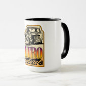 ニトロ再生ラージコーヒーマグ マグカップ (正面右)