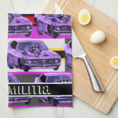 ニトロ民兵バーカートキッチンタオル キッチンタオル (四つ折り)