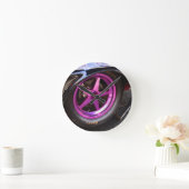 ニトロ民兵マンケーブアクリル壁時計 ラウンド壁時計 (ホーム)