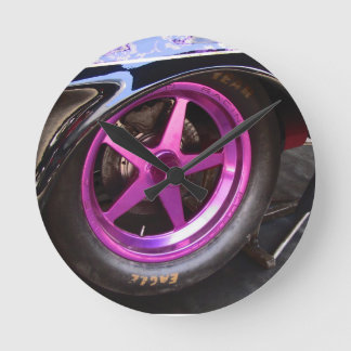 ニトロ民兵マンケーブアクリル壁時計 ラウンド壁時計