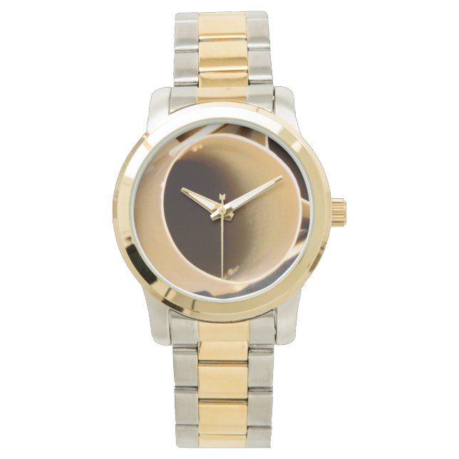 ニトロ民兵2トーンのステンレススチールウォッチ 腕時計 (正面)