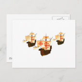 ニナピンタ&サンタマリア ポストカード (正面/裏面)