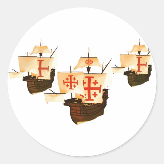 ニナピンタ&サンタマリア ラウンドシール (正面)