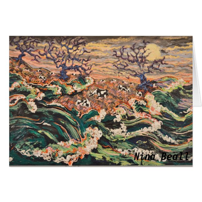 "ニナBeall著"、醸造する嵐 (正面横)