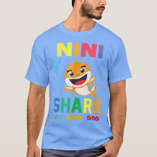 ニニシャークニニシャーク恋人ファミリーマザーズDay595 Tシャツ
