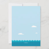 ニニャ、ピタ、サンタマリア招待状 招待状 (裏面)