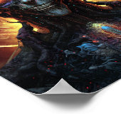 ニニング悪エイリアンマンサイフィアート ポスター (角)