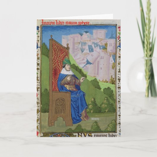 ニネベの破壊を告げるナホム 案内状 (正面)