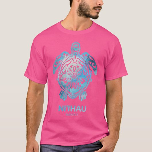 ニハウウミガメ海土産 Tシャツ (正面)