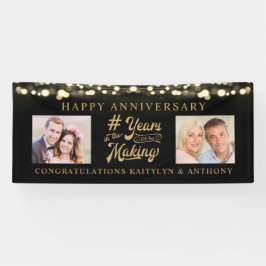 ニバーサリーライトメイキングの写真年 横断幕