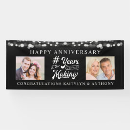 ニバーサリーライトメイキングの写真年 横断幕