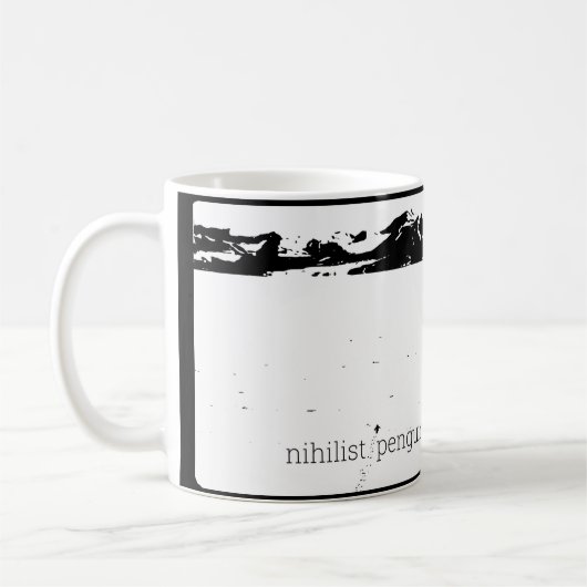ニヒリストペンギン コーヒーマグカップ (左)