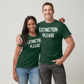 ニヒリスト哲学の引用 滅亡してください 家族 Tシャツ (ユニセックス)