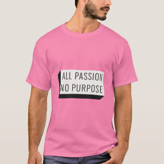 ニヒリズムおもしろいスローガンのTシャツ Tシャツ