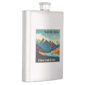 ニヒリズムがここ走で消える フラスク (右)