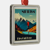 ニヒリズムがここ走で消える メタルオーナメント (右)