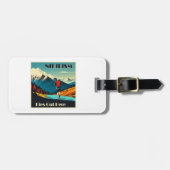 ニヒリズムがここ走で消える ラゲッジタグ (正面横)