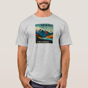 ニヒリズムがここ走で消える Tシャツ