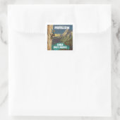 ニヒリズムが死ぬここロック登山 スクエアシール (バッグ)