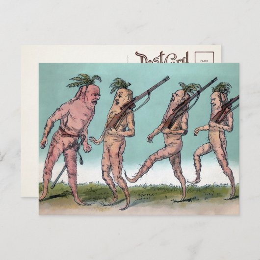 ニビクトリアンンジン軍はがき  ポストカード (正面/裏面)