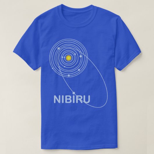 ニビル惑星X Tシャツ (デザイン正面)