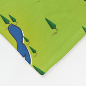 ニピゴン湖 フリースブランケット (角)