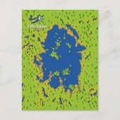 ニピゴン湖 ポストカード (正面)