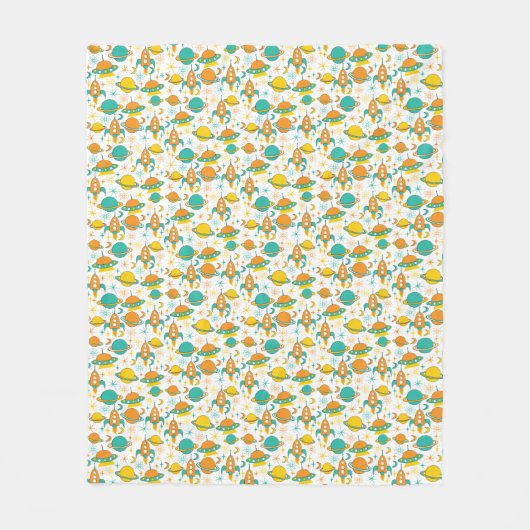 ニフティフィティテス宇宙時代フリースブランケット フリースブランケット (正面)