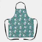 ニフティフィティーズレトロ台所用品 エプロン (正面)