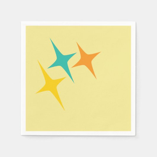 ニフティ – トリプルスターバストナプキン スタンダードカクテルナプキン (正面)