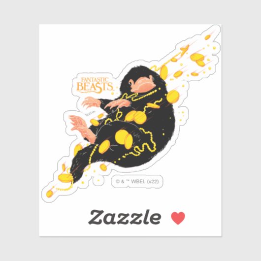 ニフラー浮き金ゴールド シール (シート)