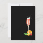 ニブルナイトキャップカップルシャワーバジェット招待状 招待状 (裏面)