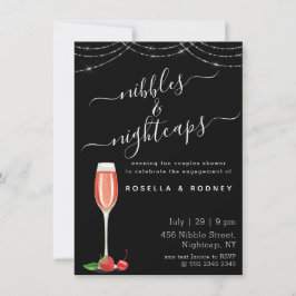 ニブルナイトキャップバジェットカップルシャワー招待状 招待状