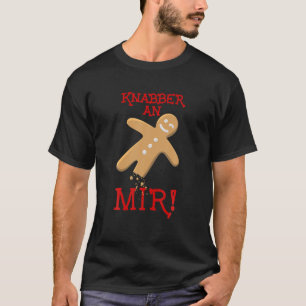 ニブル私!ジンジャーブレッドマンジンジャーブレッドハウスSn Tシャツ