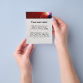 ニプス - フラクタルアート チラシ (手)