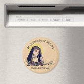 ニベルルの猫パトロン聖人の聖ゲルトルド マグネット (インサイチュ (食洗機))