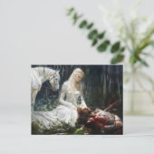 ニベルンホアードの英雄の時代。ジークフリートは殺された ポストカード (スタンド正面)