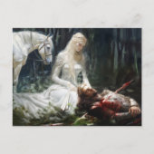 ニベルンホアードの英雄の時代。ジークフリートは殺された ポストカード (正面)