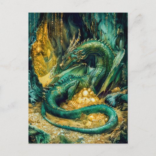 ニベロンの財宝を守るファニール シーズンポストカード (正面)