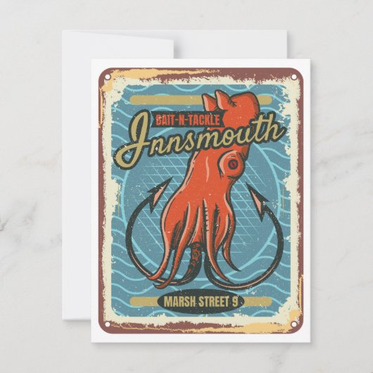 ニマス餌とタックル魚釣りラベクラフト シーズンカード (正面)